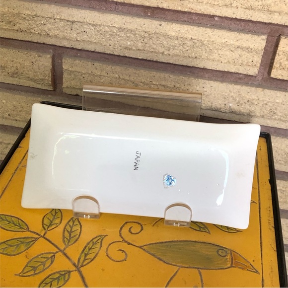 50's Japan Merry Christmas and Happy New Year Ceramic Tray - Christmas Decor - Picture 2 of 10